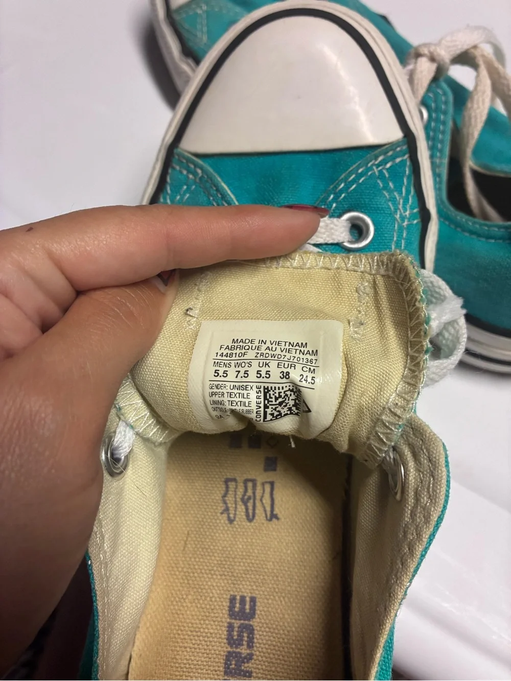Converse All Star Low Top Sneakers - Teal